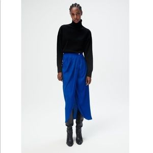 NWT Zara long wrap skirt
